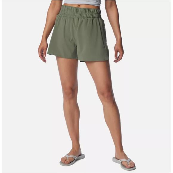 Columbia Women’s Cypress Peach Fizz PFG Tidal Light Lined Shorts Size XS - Picture 1 of 7
